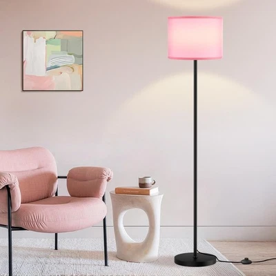 60'' Modern Floor Lamp with Shade, Tall Lamps for Living Room, Bedroom, Offic... - Image 1 of 4
