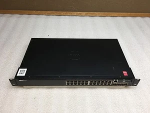 Dell N1524 E15W 24-Port Gigabit Ethernet Networking Switch with Rack Ears - Picture 1 of 9
