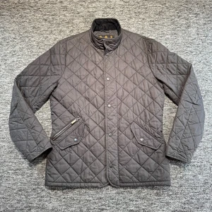 Barbour Chelsea Sport Steppjacke Herren Größe S braun leichte Cord - Bild 1 von 12