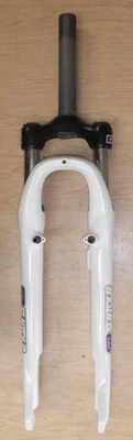 SR SUNTOUR M3010 700c MOUNTAIN WHITE SUSPENSION FORK BIKE PARTS 406-2 - Image 1 of 4