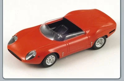 1:43 Spark Fiat Abarth Ot 1600 1965 Red Sp1319  Modellino - Immagine 1 di 2