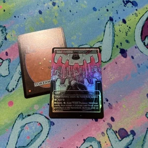 Tomb Fortress Full Art Foil Mtg Playtest Card Star Wars Vadar - Picture 1 of 1