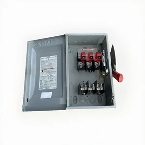 🔴Siemens HF362 3w 600v 60a Interruttore di sicurezza sezionatore fusibile tipo 1!!️ - Foto 1 di 7