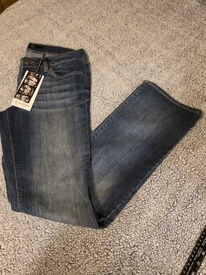 Jessica Simpson Jeans Womens 29 Blue Rockin Curvy Boot Cut Leg Stretch  - Image 1 of 4