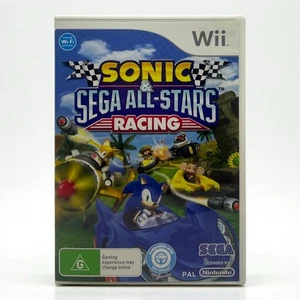 Sonic & Sega All-Stars Racing Nintendo Wii & Wii U - Completo con Manual - Probado - Imagen 1 de 24