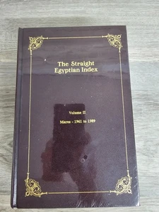 The Straight Egyptian Horses Vol 2 (1989) Very Rare  HC NEW shrink wrapped! - Picture 1 of 6