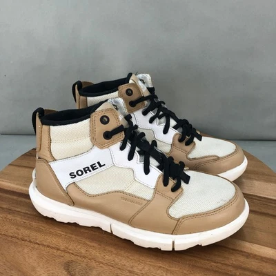 Sorel Explorer II Tenis Impermeables Beige Zapatillas Altas Mujer 8.5 Zapatos Foto 1 de 4