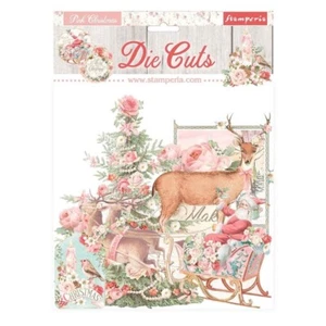 Stamperia Die Cuts Collection - Pink Christmas - Picture 1 of 1