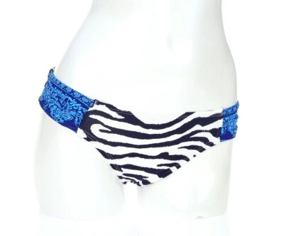 Tommy Bahama Mujer Tropical Cebra Lateral Fruncido Bikini Parte Inferior Traje de Baño Talla XS Foto 1 de 2