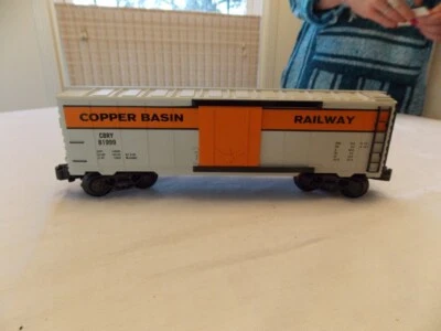 K-LINE TRAINS - K-81999 Plug Door Boxcar COPPER BASIN Railway - 1999 - 0/027 - Image 1 of 3