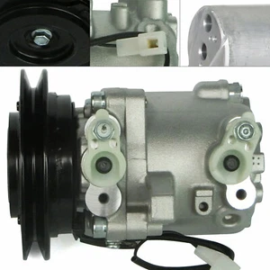 A/C Compressor& Drier Kit STOCK For Kubota M108S M5040 M7040 M8540 M9540 Tractor - Picture 1 of 11