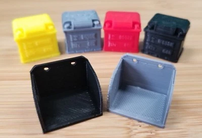 Choose Color RC 1/10 Scale Garage Truck Car Battery #2 Rock Crawler Accessories - Image 1 of 2