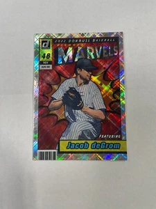 2022 Panini Donruss Marvels Diamond Jacob deGrom #M-6 - Bild 1 von 2
