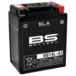 33396-SLA Battery BB14L-A2 (FA) BS BATTERY Compatible with Ducati Indiana 650 - Picture 1 of 1