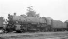 Wab Wabash Railroad Locomotive Engine No 2212, 2-8-2 Old Train Photo