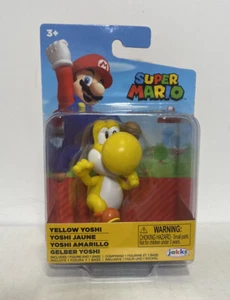 2020 JAKKS Pacific World of Nintendo 2,5 in Figur: YELLOW YOSHI - Bild 1 von 12
