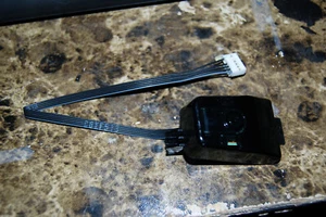 Samsung BN96-36076B power button/IR sensor board with housing and button - Picture 1 of 2