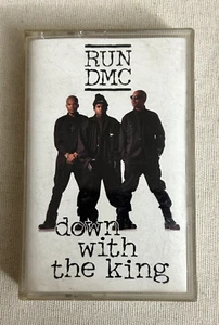 Run DMC - Down With The King (Cassette Tape, 1993) Rap Hip-Hop Vintage - Picture 1 of 6