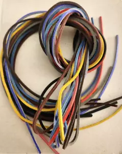 NEW Rawhide Leather Shoe Laces 1/8" x 72" one lace (Not pair) - Picture 1 of 10