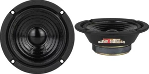 NUEVO Par de Altavoces de Rango Medio de 5" pulgadas de alta resistencia 8 Ohm 200W cono de papel acanalado - Imagen 1 de 1