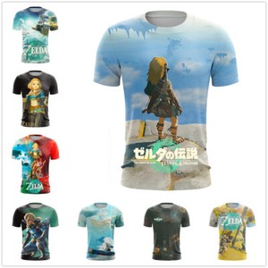 3D Tears of the Kingdom of Zelda Casual T-Shirt Women Men Kids Short Sleeve