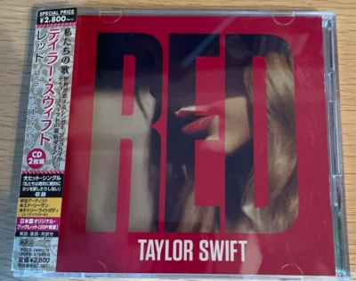 Taylor Swift Red Deluxe Edition 2CD 6 Bonus Tracks 6BT POCS-24002 4988005737861 - Image 1 of 2