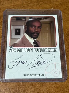 THE COMPLETE BIONIC COLLECTION LOUIS GOSSETT JR.  O'FLAHERTY AUTOGRAPH - Picture 1 of 1