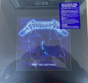 METALLICA - Ride The Lightning 6 x CD + 3 x LP + DVD 2016 Blackened BRAND NEW! - Foto 1 di 2