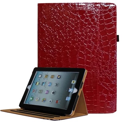 For Apple iPad 9th 8th 7th 10.2 Gen Soft Leather Smart Cover Case  Stand Pocket - Image 1 of 4