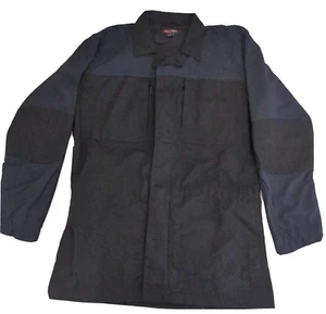 TRU SPEC Mens Large Jacket Field Coat Black & Blue Tactical Military - New - Picture 1 of 5