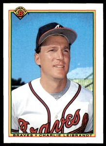 1990 Bowman Charlie Leibrandt #8