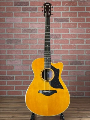Yamaha AC5M ARE Concert Cutaway Acoustic-electric Guitar - Vintage Natural - Image 1 of 4