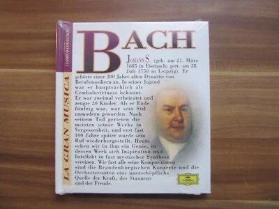 JOHANN SEBASTIAN BACH - LA GRAN MUSICA - CLASSICAL COLLECTION " BUCH & CD - Bild 1 von 2