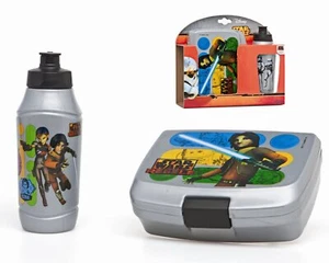 Star Wars Rebels - Set de desayuno, lata de pan + botella de bebida lonchera ¡NUEVO + EMBALAJE ORIGINAL!!¡! - Imagen 1 de 1