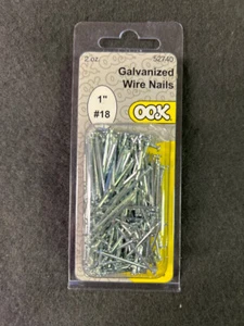 1" #18 Galvanized Wire Nails 2-oz - Picture 1 of 1