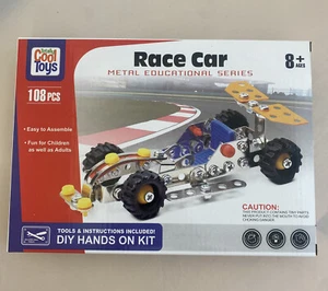 Totally Cool Toys Educational Building Metal Assembly Kit RACE CAR NEW - Picture 1 of 2