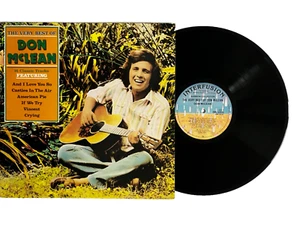 Don McLean Vinyl Record The Very Best Of LP 1982 - Picture 1 of 6