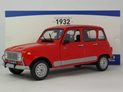 Solido Renault 4 R4 GTL red 1989 1/12 S1200201 - Immagine 1 di 4