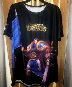 League of Legends GAREN? Gamer Shirt XL 100% Polyester. Very Good Condition - Picture 1 of 7