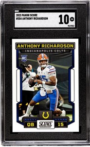 2023 Score Football #304 ANTHONY RICHARDSON RC Rookie Colts