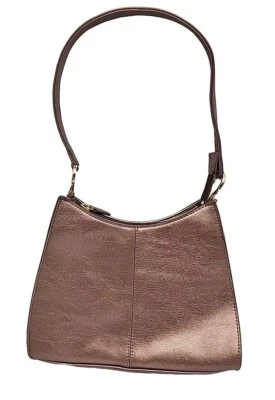 Bolso de hombro Liz Claiborne bronce metálico Foto 1 de 4