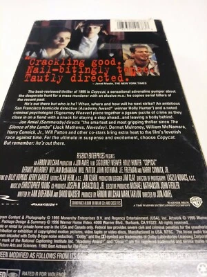 Copycat - Sigourney Weaver, Holly Hunter (VHS,1996) - Image 1 of 3