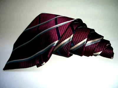 JOSEPH & FEISS--НОВЫЙ ДИЗАЙНЕРСКИЙ ГАЛСТУК--4 x 59"--100% шелк--100% шелк--ручная работа-- - Изображение 1 из 4