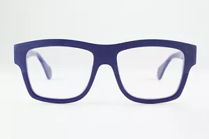 Very Rare Authentic Theo mille+43 3 50mm Blue Frames Glasses Belgium - Picture 1 of 6