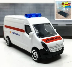 Majorette Renault Master White Slovenia Ambulance Ambulanta 1:66 3" no Package - Picture 1 of 8