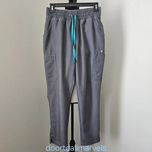 Figs Technical Collection Scrubs Gray Pants Women sz S - Picture 1 of 12