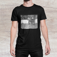 1930's Boston Bruins Frank Brimsek Eddie Shore Boston Garden Printed TEE NWOT