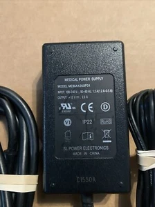 SL POWER ME30A1203F01 Medical Power Supply 12V, 1.2A 50-60 Hz - Bild 1 von 5