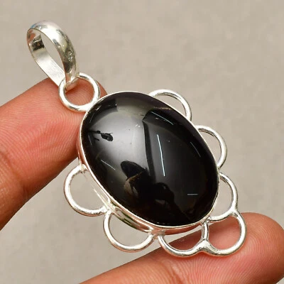 Ciondolo gioiello in argento sterling 925 fatto a mano con pietra preziosa in... - Immagine 1 di 4