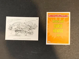 2020 Garbage Pail Kids Krashers Rough Art Curse Hearse #4 Card Print Run 360 MT - Picture 1 of 1